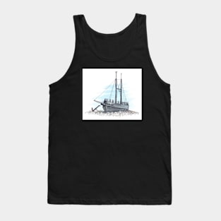 Hokitika Tambo Memorial Ship Tank Top